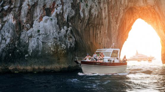 Tour privato in barca per Capri da Sorrento